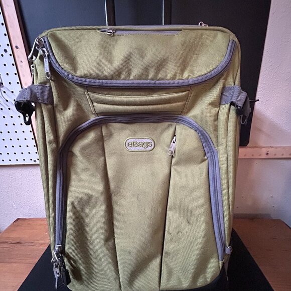 TLS Mother Lode Mini 21" Wheeled Duffel Bag Luggage - Carry-On (Lime Green) - Picture 1 of 7
